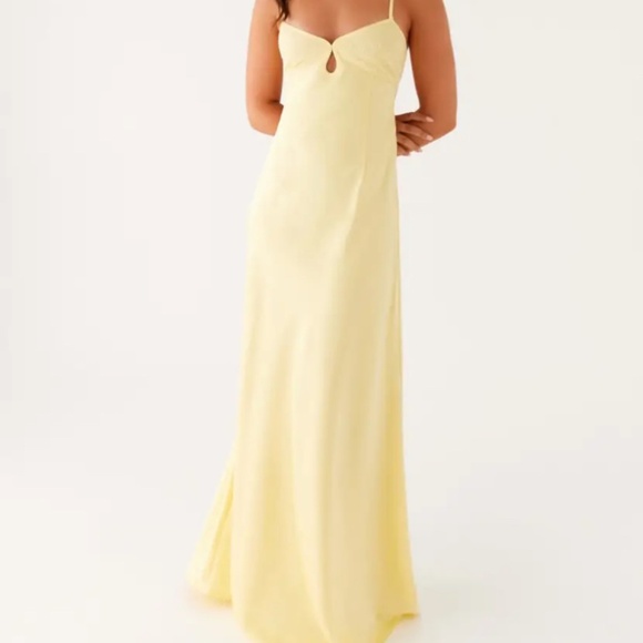 white maxi corset dress Miss Circle Women Freddie White Lace Satin Maxi Corset Dress